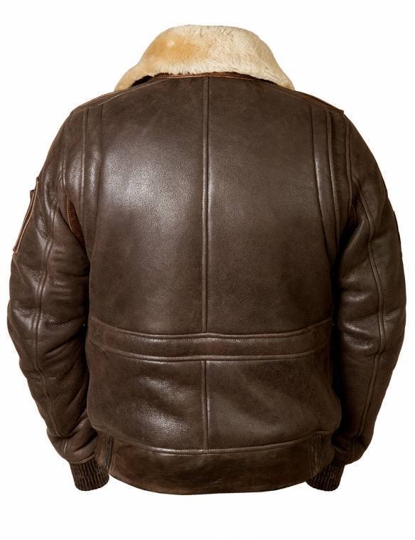B-15 FAST EAGLE SHEEPSKIN FLIGHT JACKET