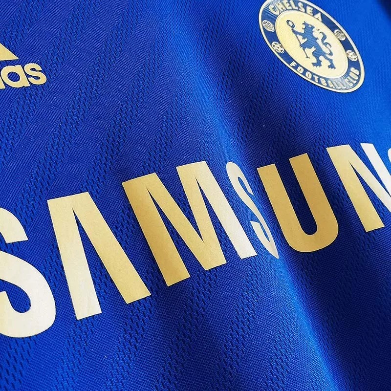 2012-2013 CHE Home Retro Long Sleeve Soccer Jersey