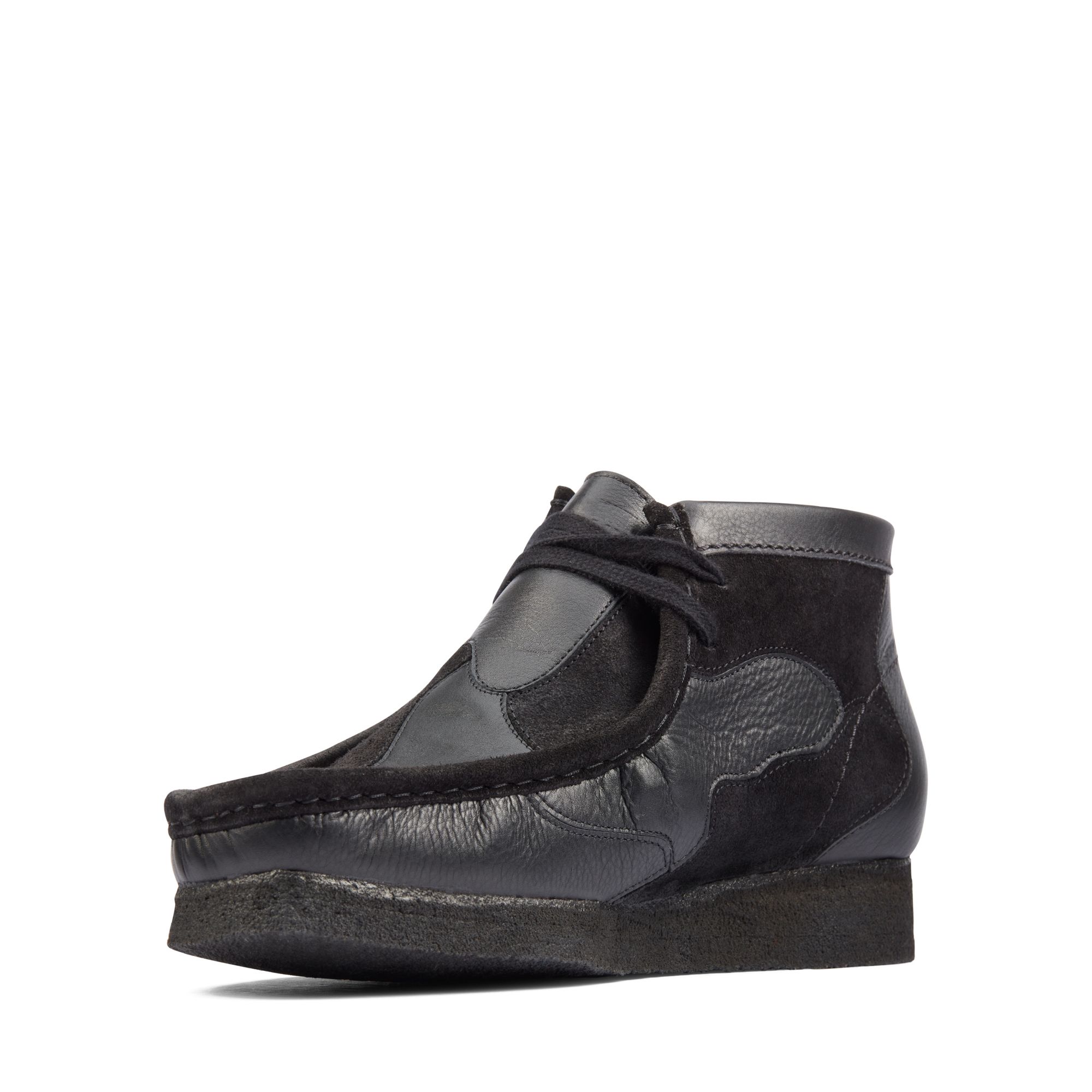 Wallabee Patch Black Combination