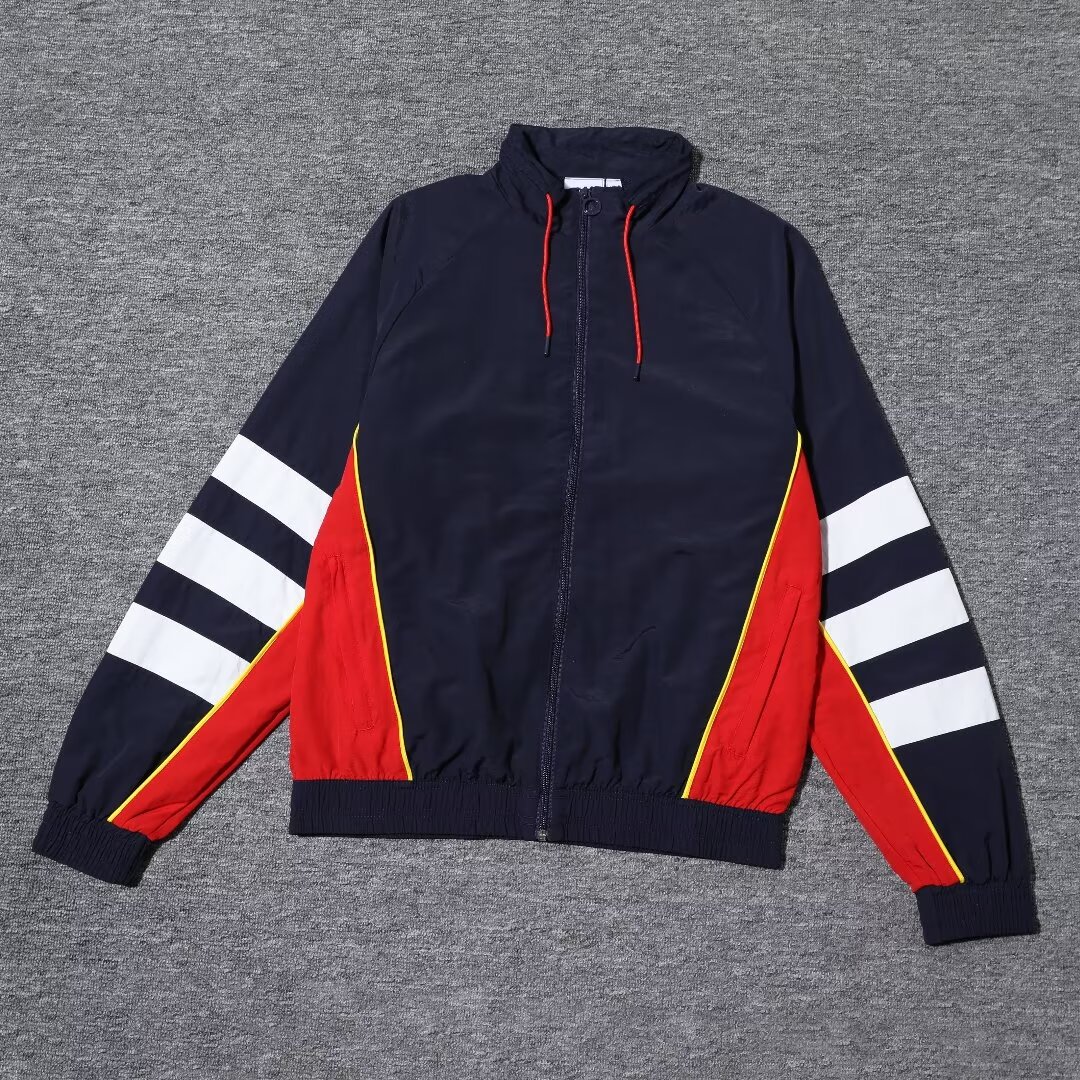 2025 Royal blue High Quality Windbreaker Suit