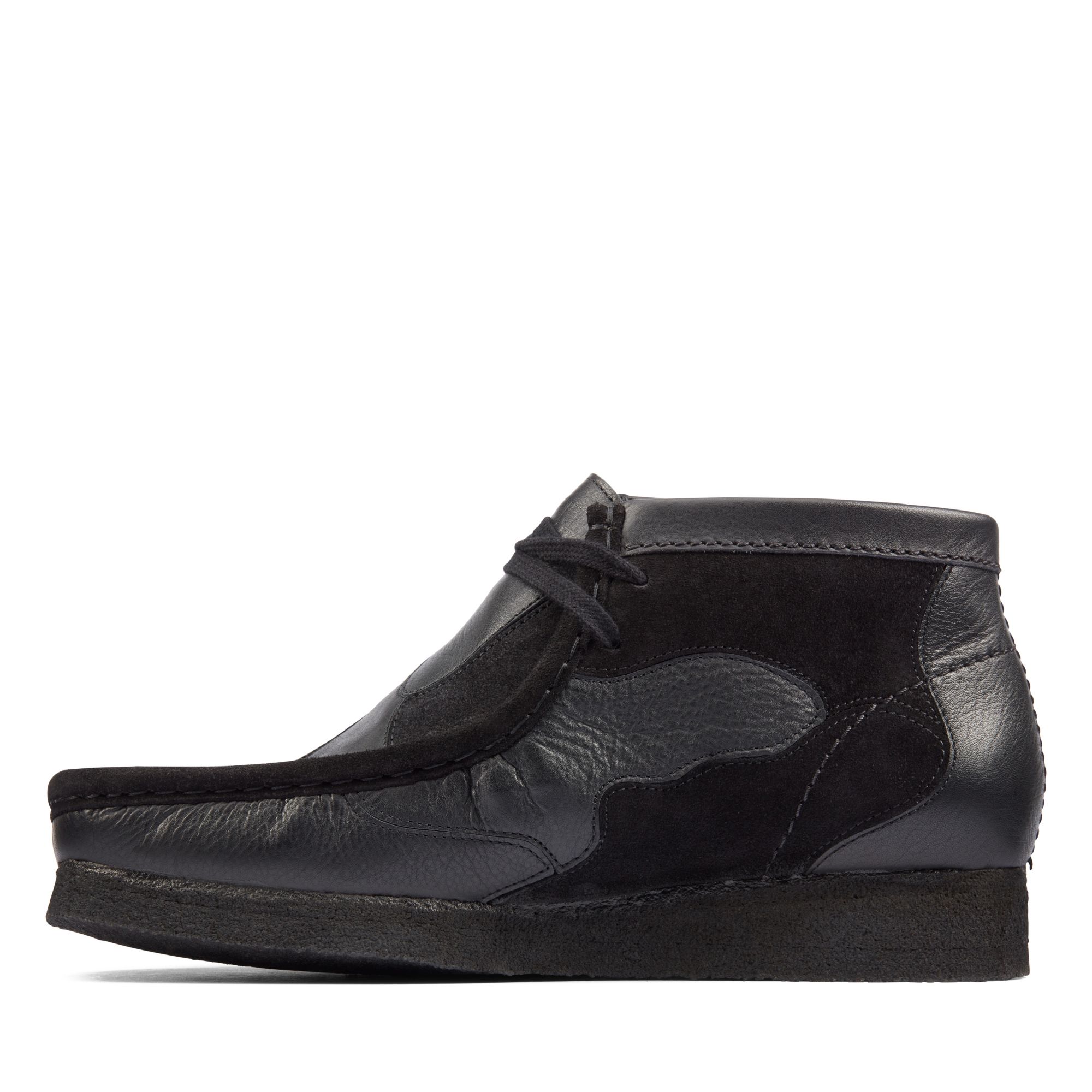 Wallabee Patch Black Combination