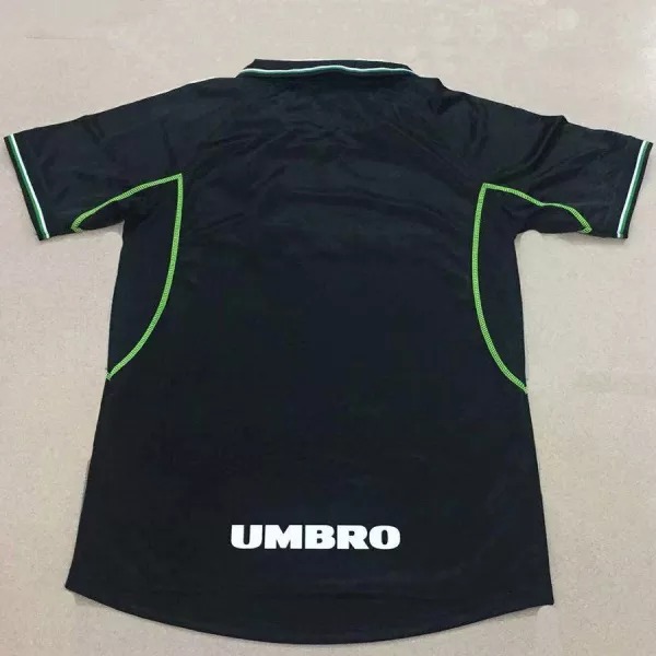 1998/1999 Man Utd Away Black Retro Soccer Jersey