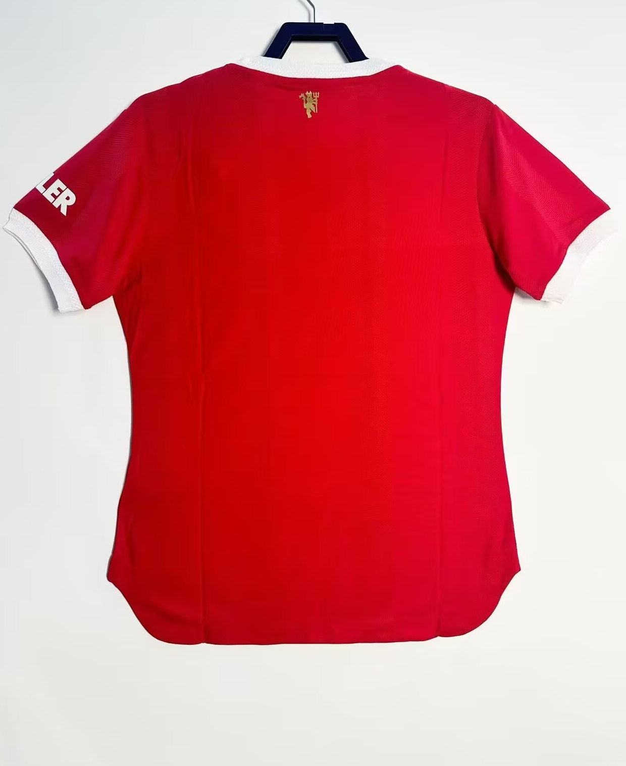 2021-2022 Man Utd Home Player Version Retro Soccer Jersey