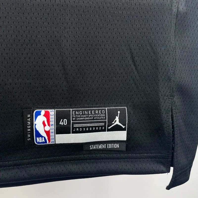 23-24 Rockets McGRADY #1 Black Top Quality Hot Pressing NBA Jersey (Trapeze Edition)