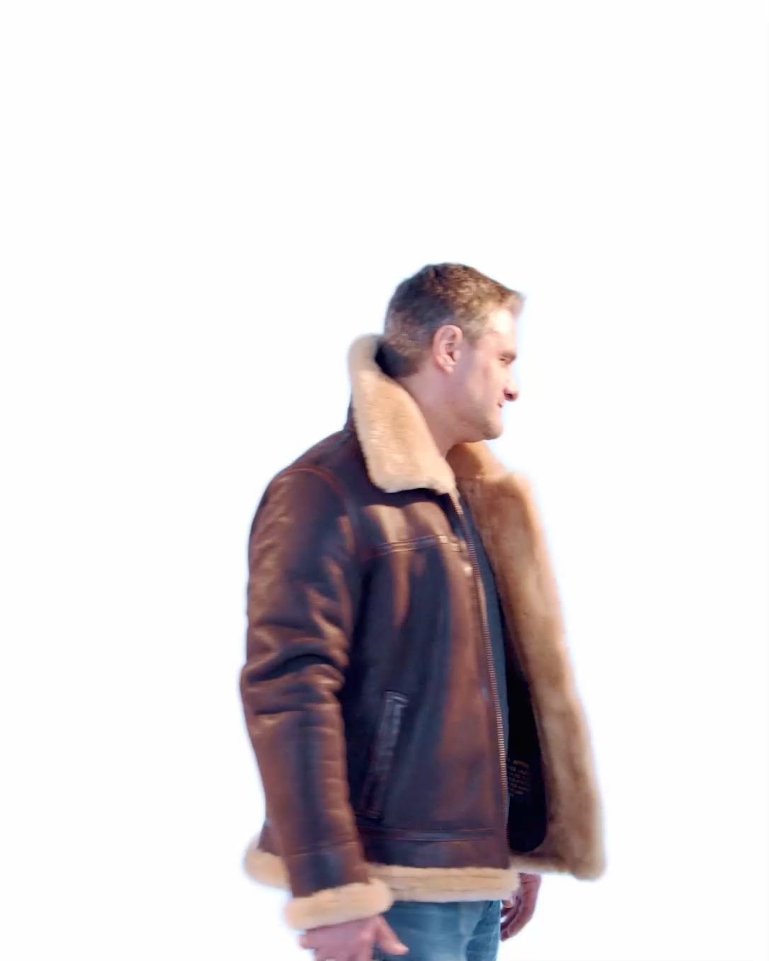 B-3 SHEEPSKIN BOMBER JACKET