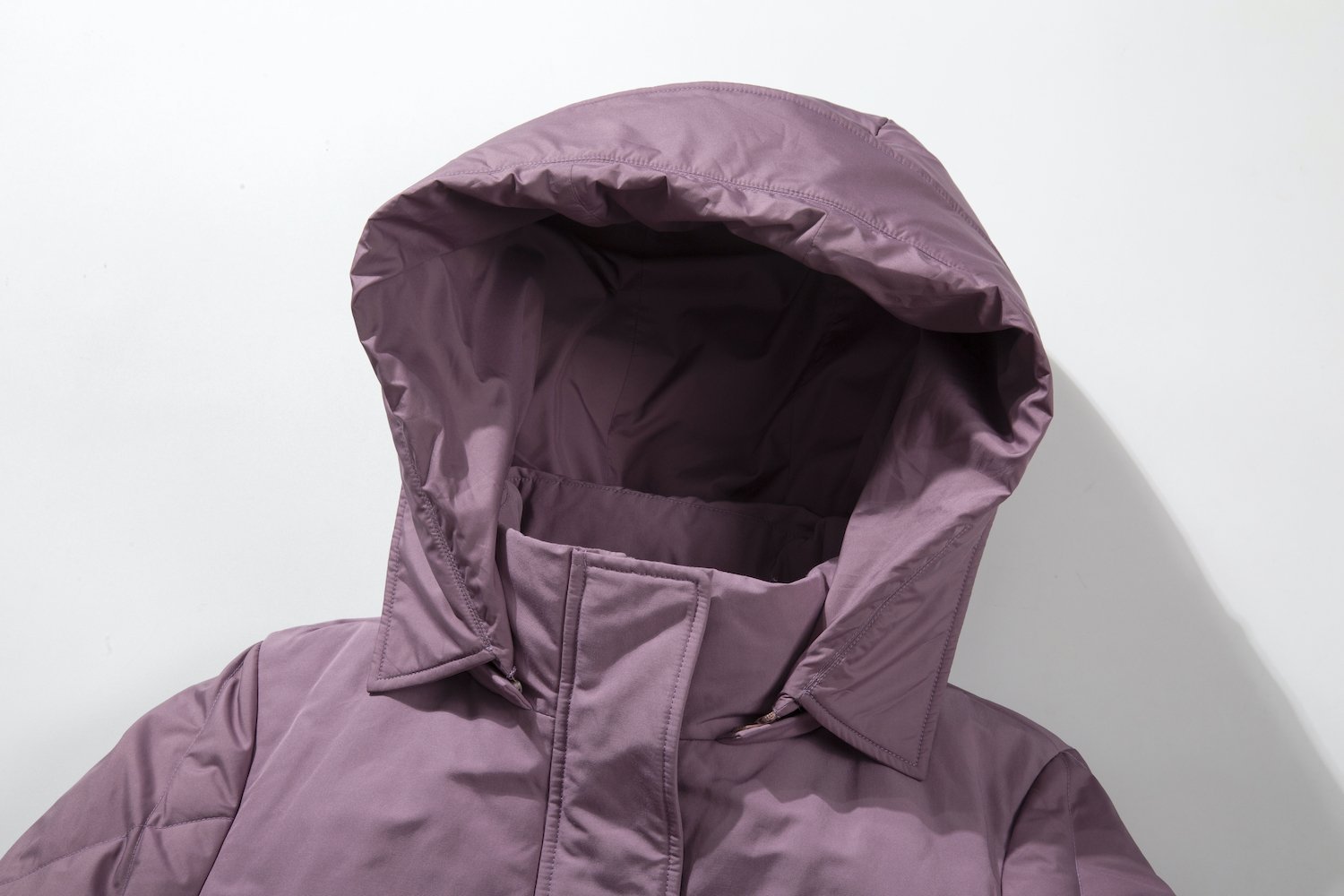 Longer Purple Women's Down Jacket
