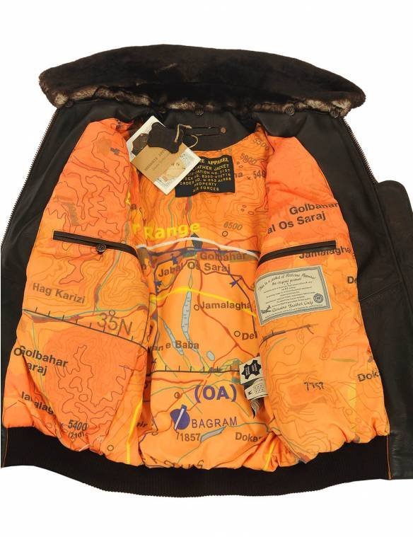 TOP GUN 3G FLIGHT LEATHER JACKET