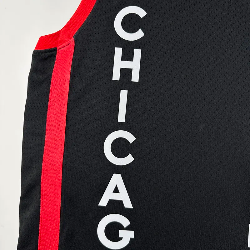 23-24 BULLS PIPPPEN #33 Black City Edition Top Quality Hot Pressing NBA Jersey