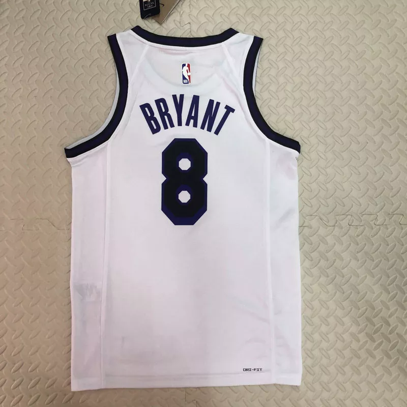 22-23 LAKERS JAMES #6 White City Edition Top Quality Hot Pressing NBA Jersey