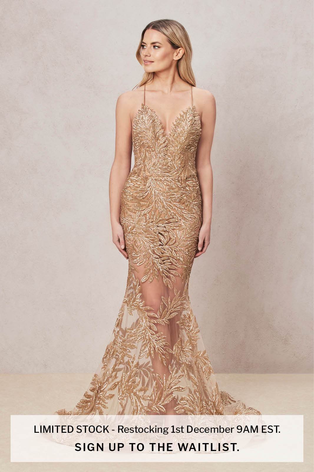 Stella Gold Dress