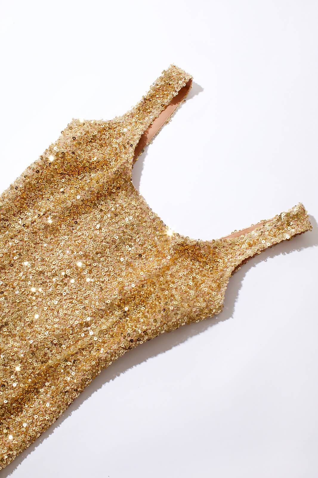 Louisa Gold Dress
