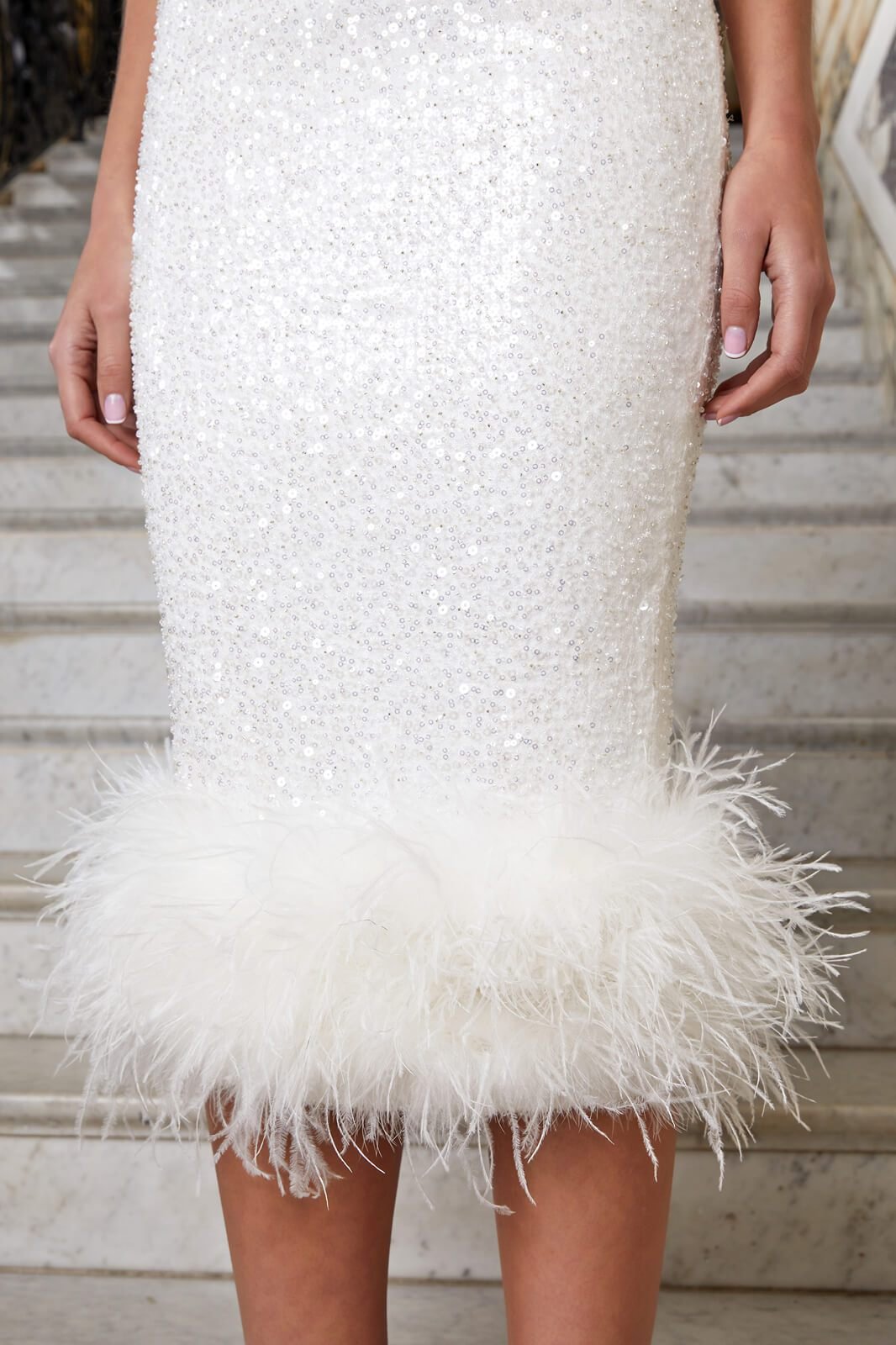 Katie White Dress