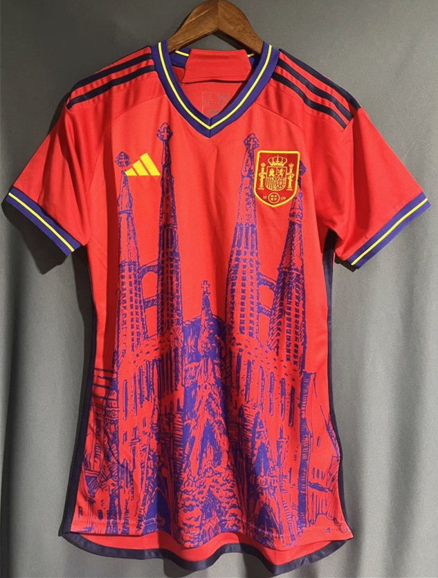 2023 Spain City version Fans Soccer Jersey