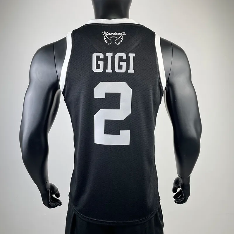 2023 LAKERS GIGI #2 Black MAMBA Top Quality Hot Pressing NBA Jersey