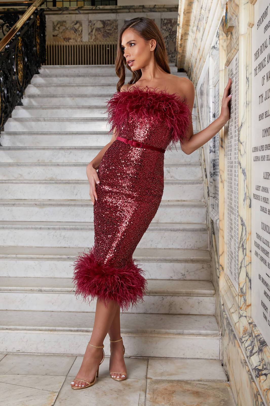 Katie Red Dress