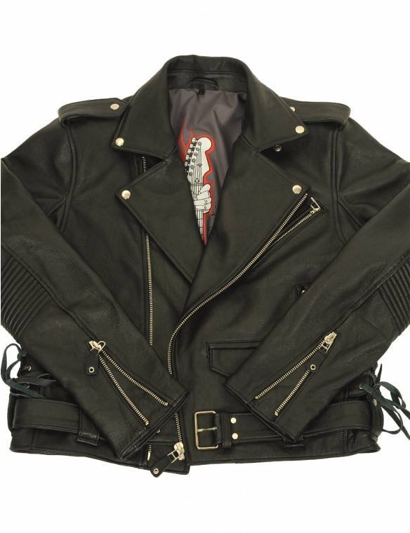 Rock Biker Leather Jacket
