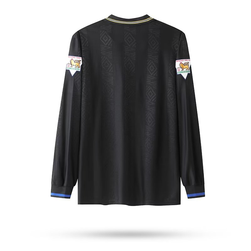 1993-1995 Man Utd Away Long sleeves Retro Soccer Jersey