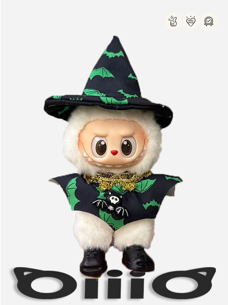 LABUBU CLOTHES Halloween Batborne Hex