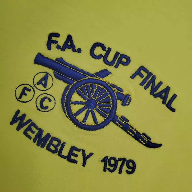 1979 ARS Yellow Retro Soccer Jersey