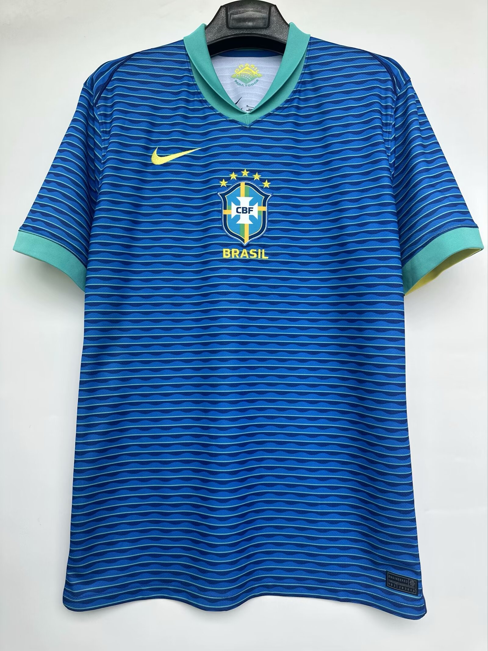 2024 Brazil Away 1:1 Fans Soccer Jersey