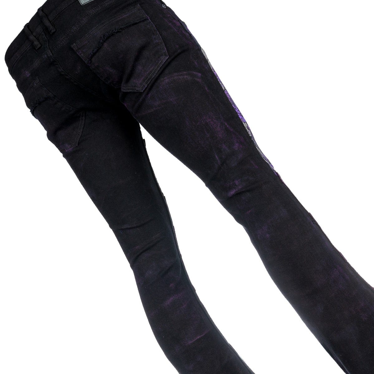 Heartbreaking Bones Purple Rocker Pants