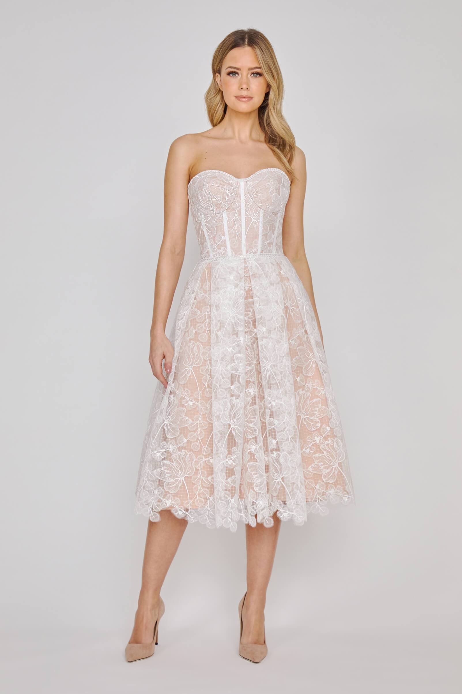 Olivia White Dress