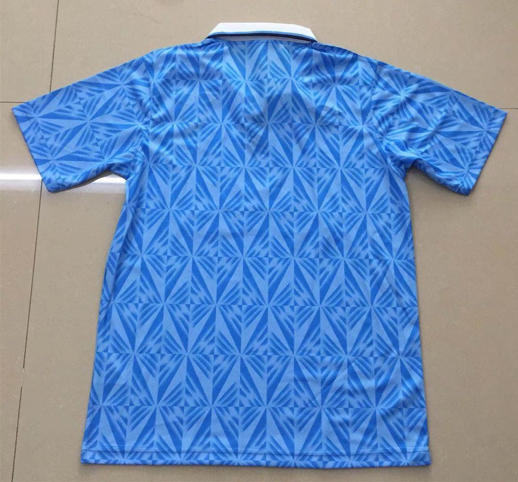 1991 Lazio Home Retro Blue Soccer Jersey