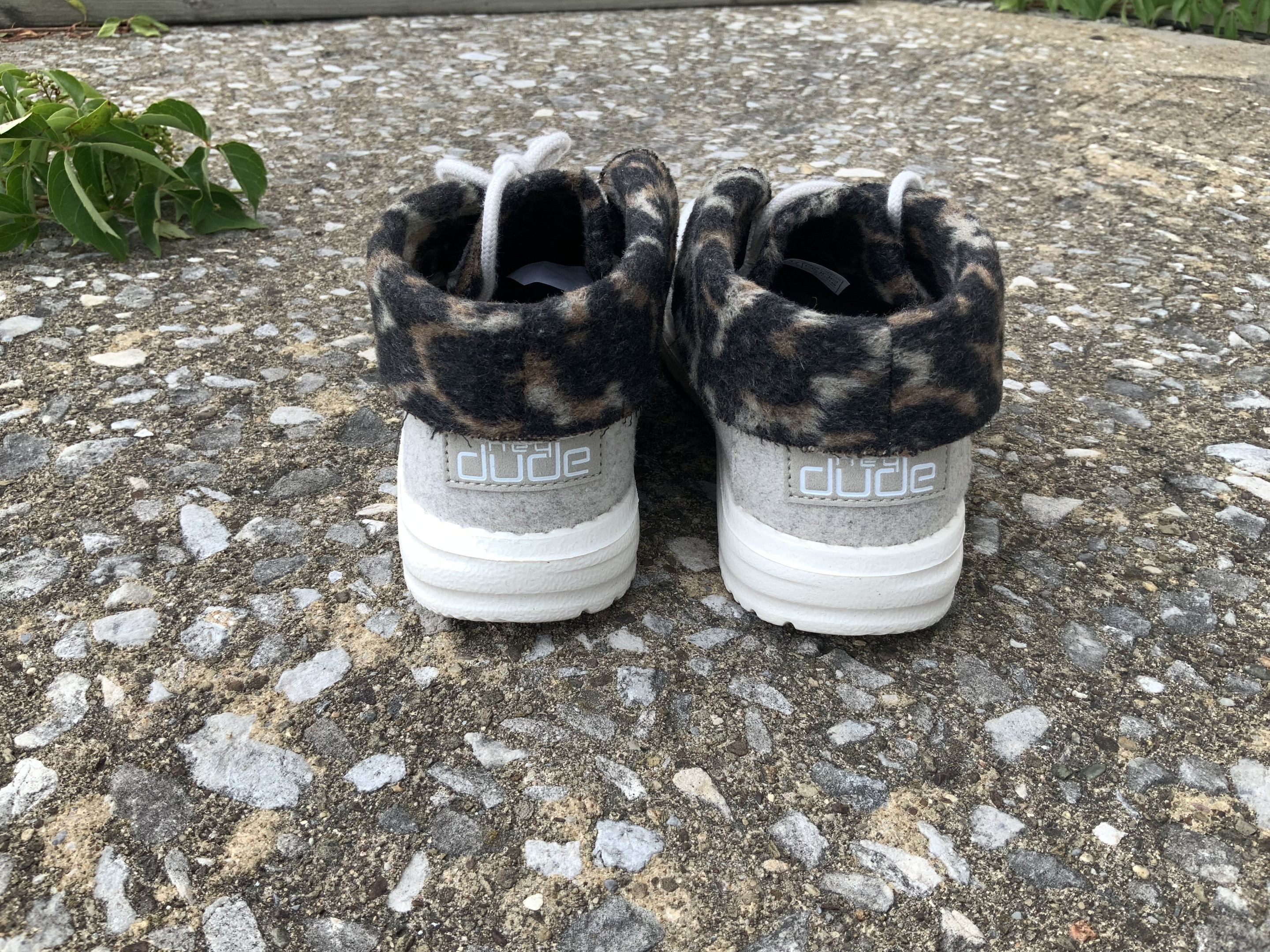 Women's Shoes Britt Cream Cheetah Faux Fur Lined Casual Shoe-C194