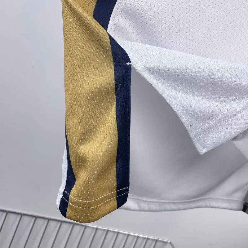 22-23 Pelicans INGRAM #14 White Top Quality Hot Pressing NBA Jersey（V领）
