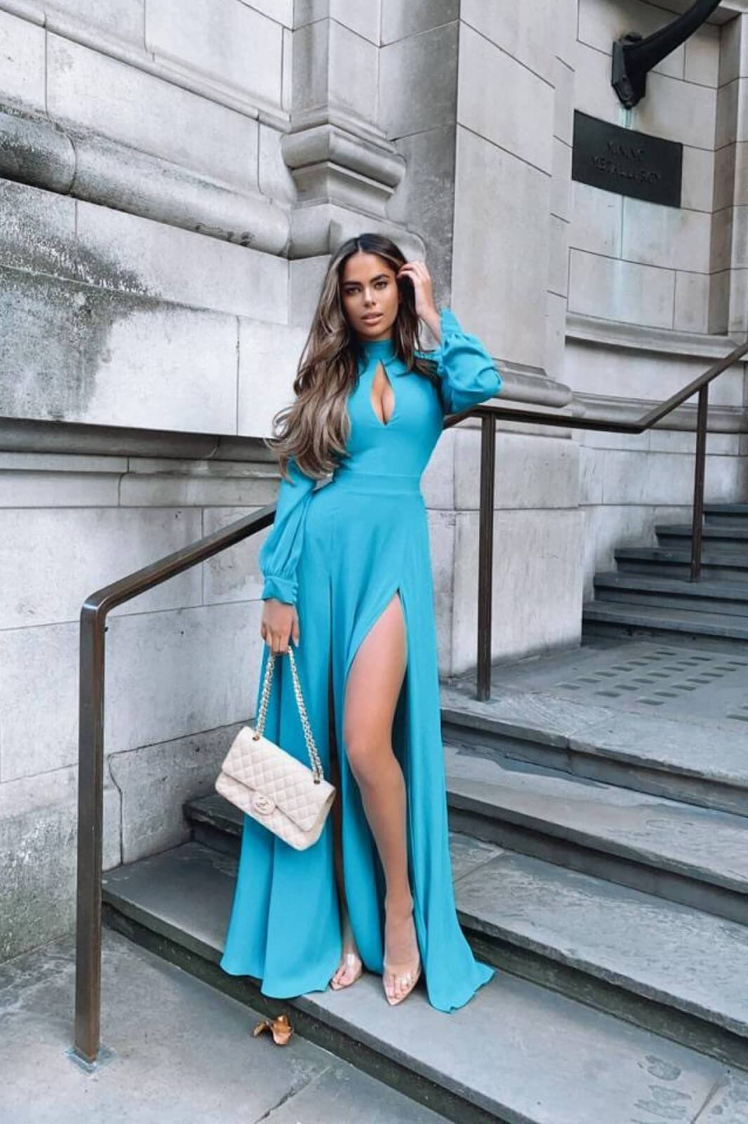Lily Teal Dress