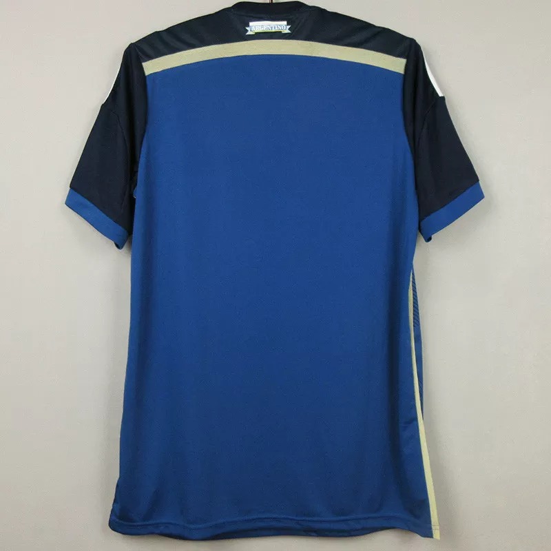 2014 Argentina Away Retro Soccer Jersey