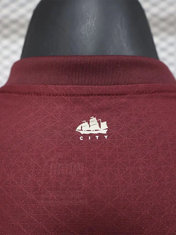 24-25 Man City Third Long Sleeves Player Version Soccer Jersey