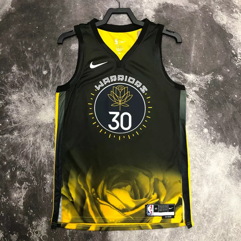 22-23 WARRIORS CURRY #30 Black City Edition Top Quality Hot Pressing NBA Jersey