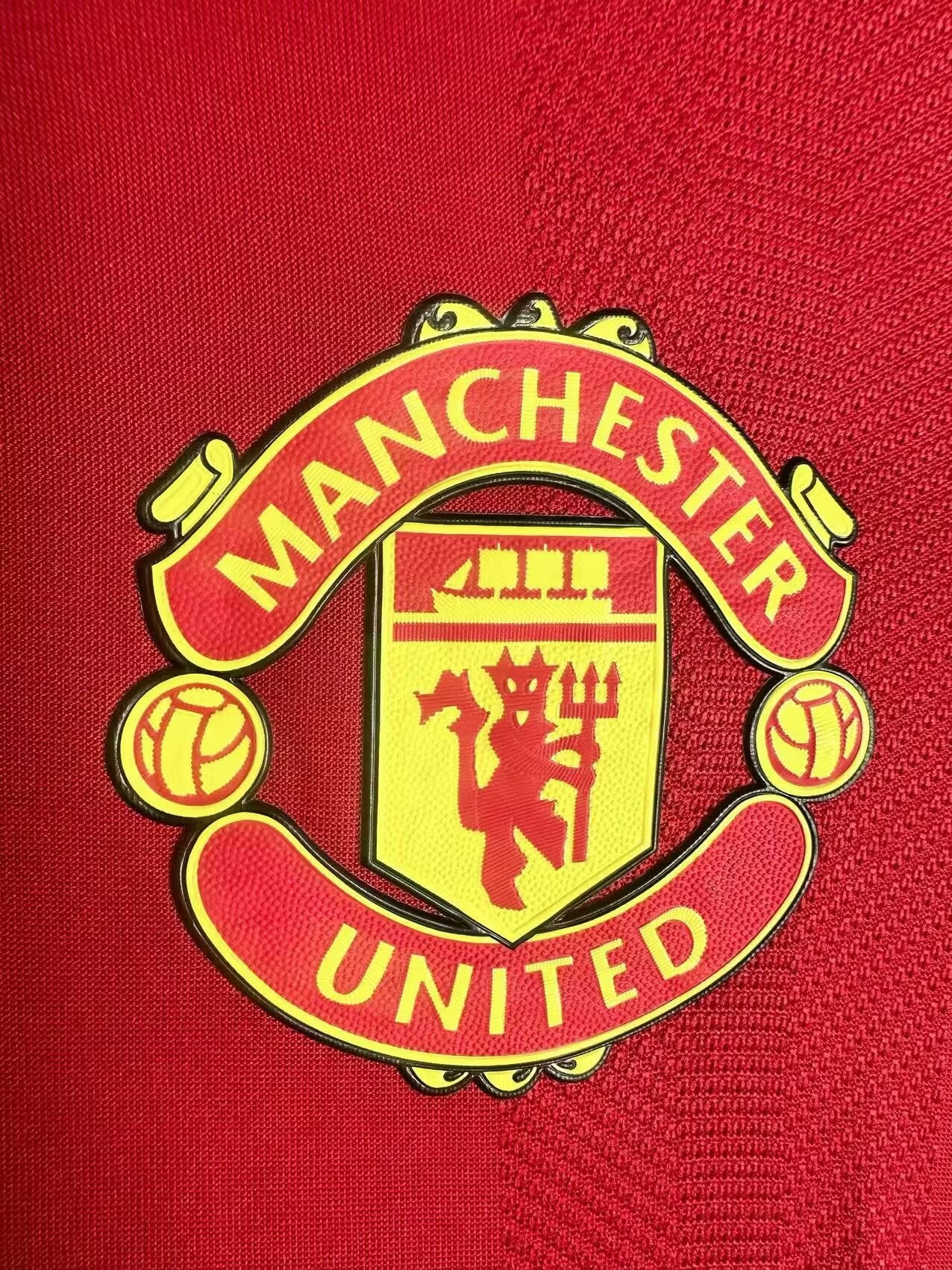 2021-2022 Man Utd Home Player Version Retro Soccer Jersey
