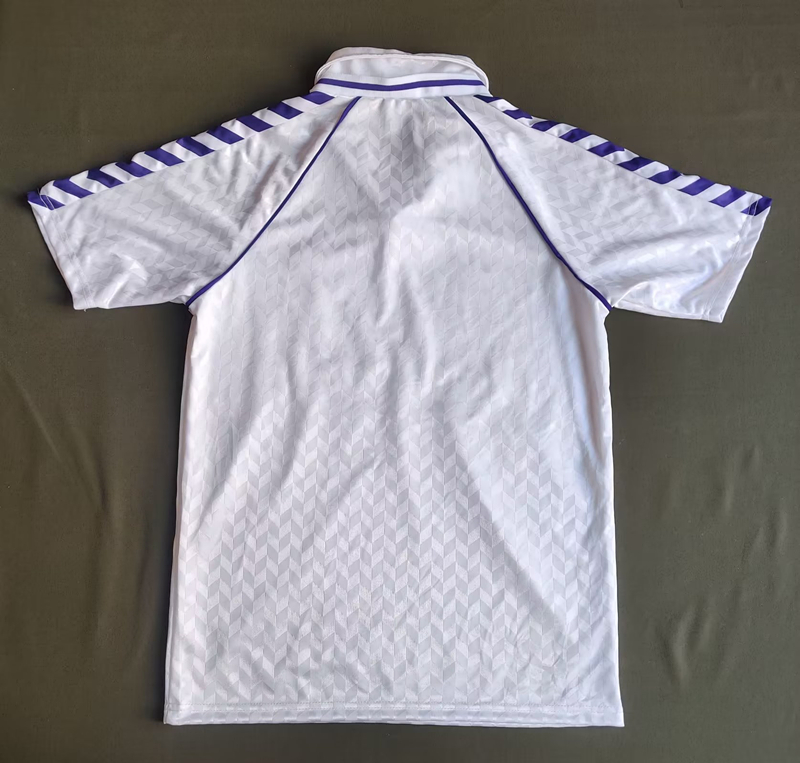 1986 RMA Home Retro Soccer Jersey