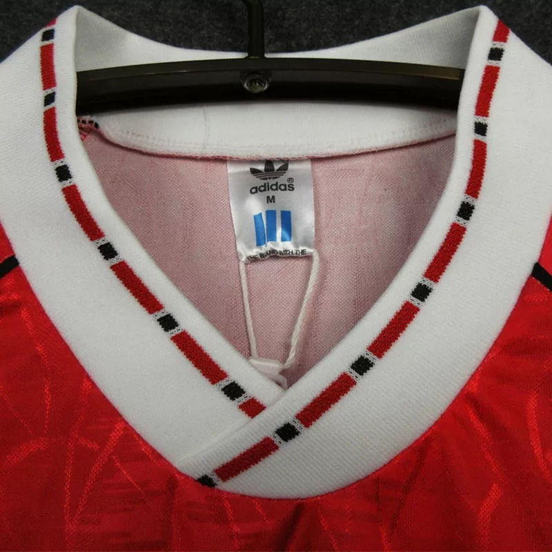 1990-1992 Man Utd Home Retro Soccer Jersey