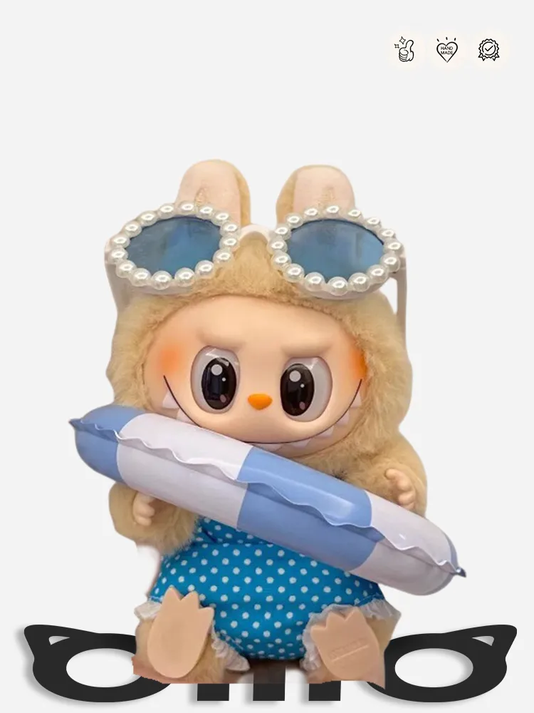 Labubu Clothes Summer Swimsuit vacation set