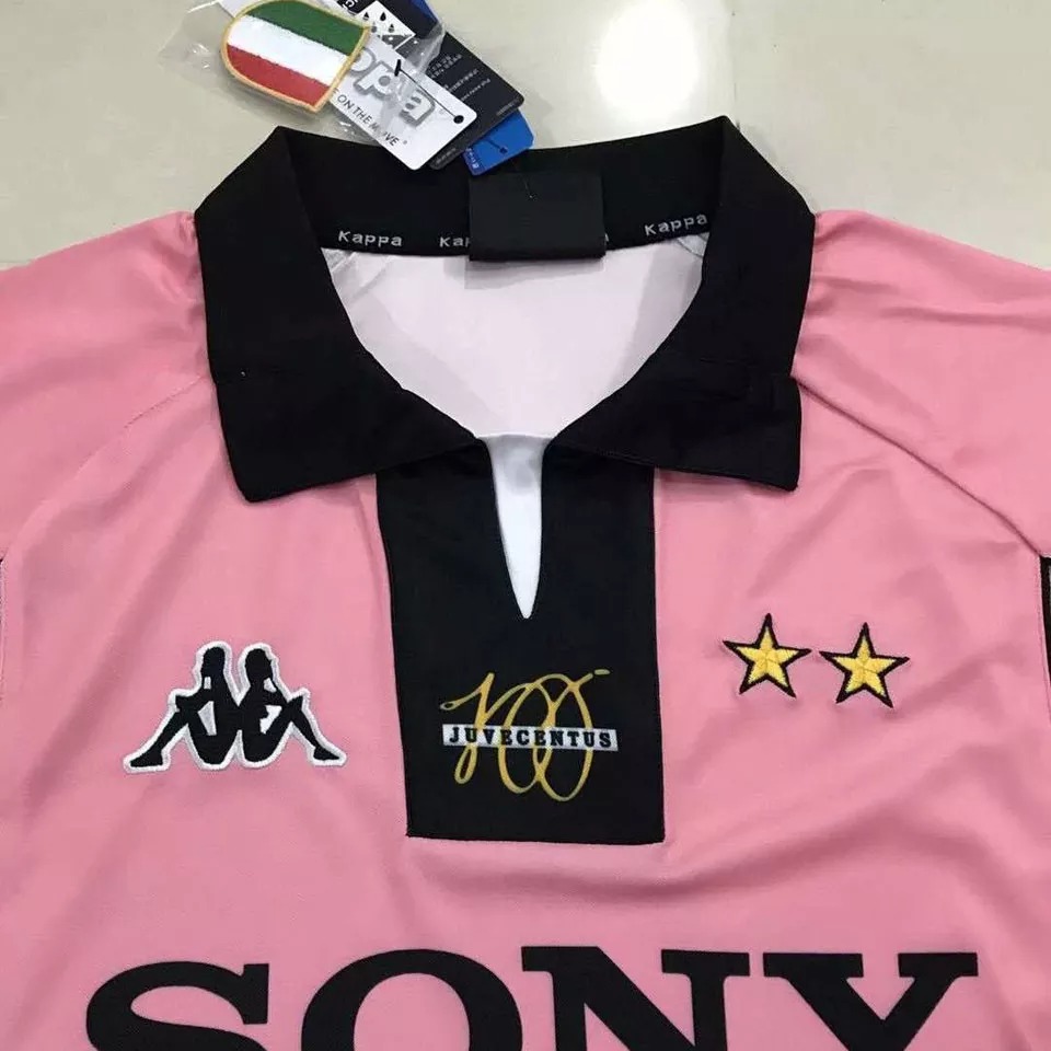 1997-1998 JUV Away Retro Soccer Jersey