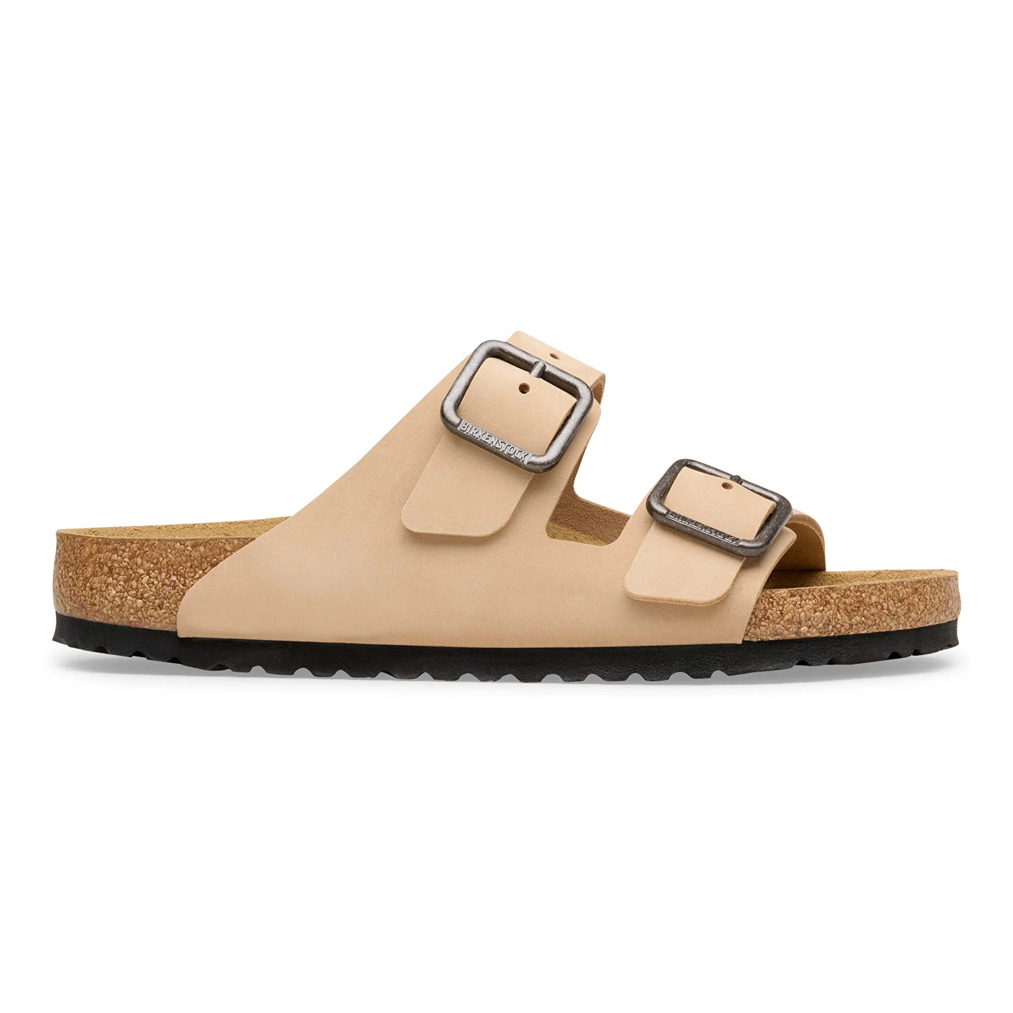 Arizona Wire Buckle Nubuk Leather Sandcastle - leoleo123123