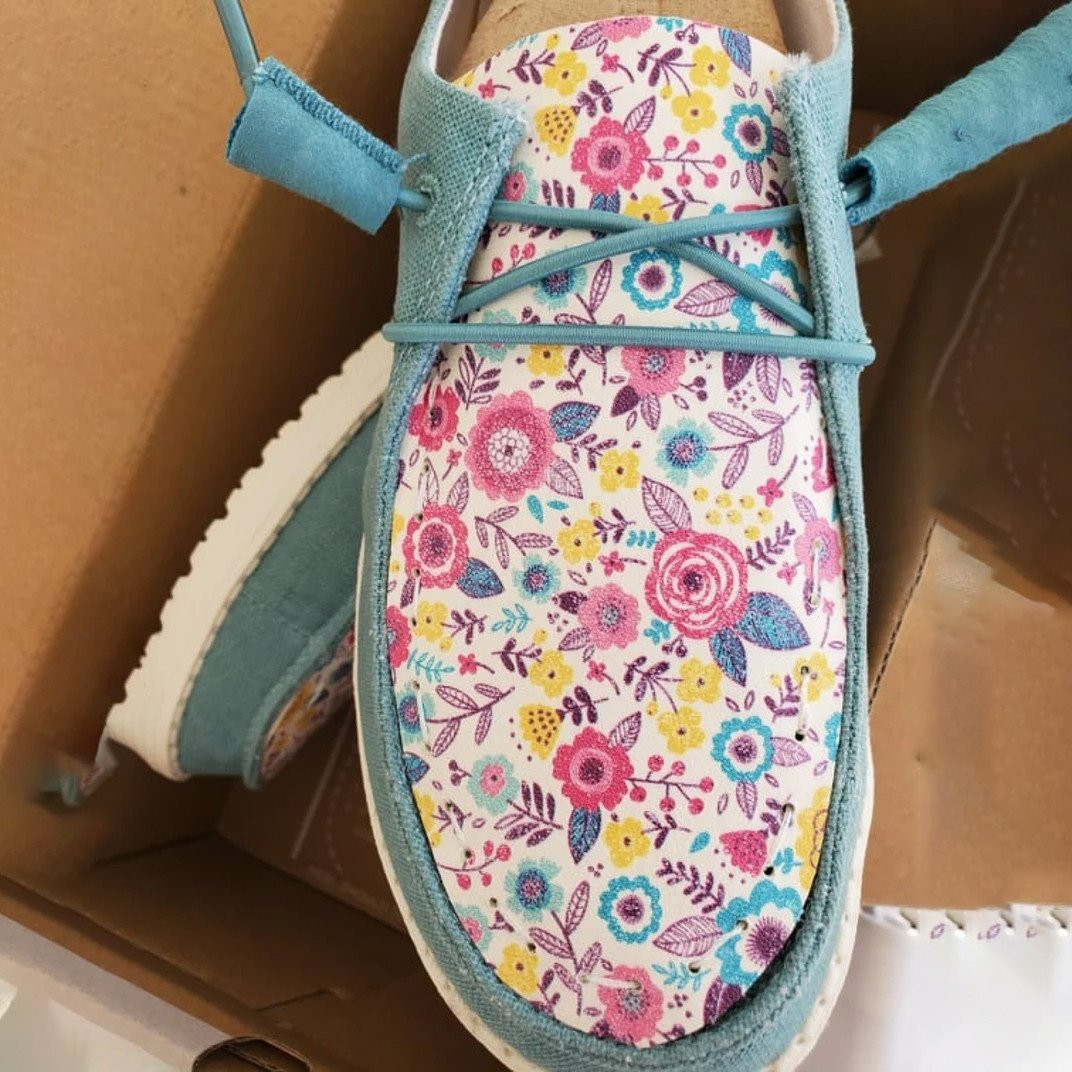 Women's Shoes Custom Flower World