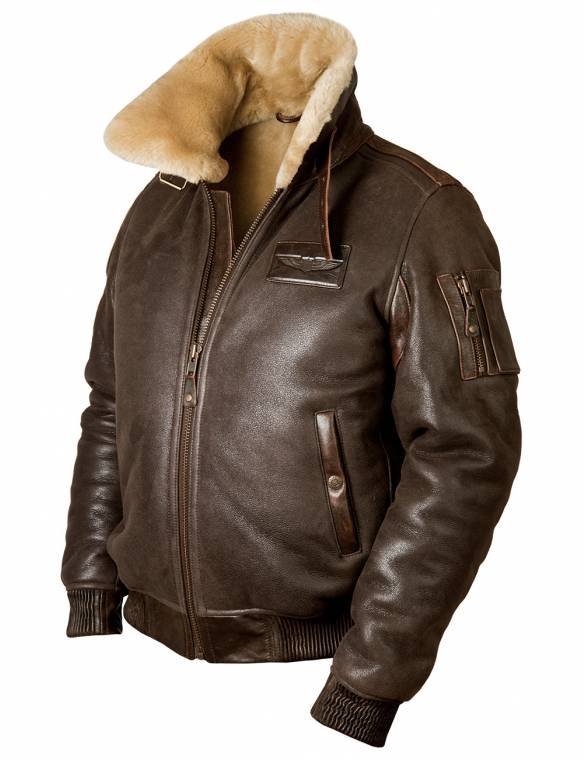 B-15 FAST EAGLE SHEEPSKIN FLIGHT JACKET
