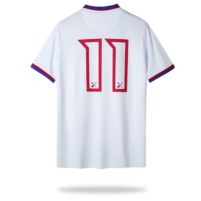West Ham Home The joint Version Retro Soccer Jersey