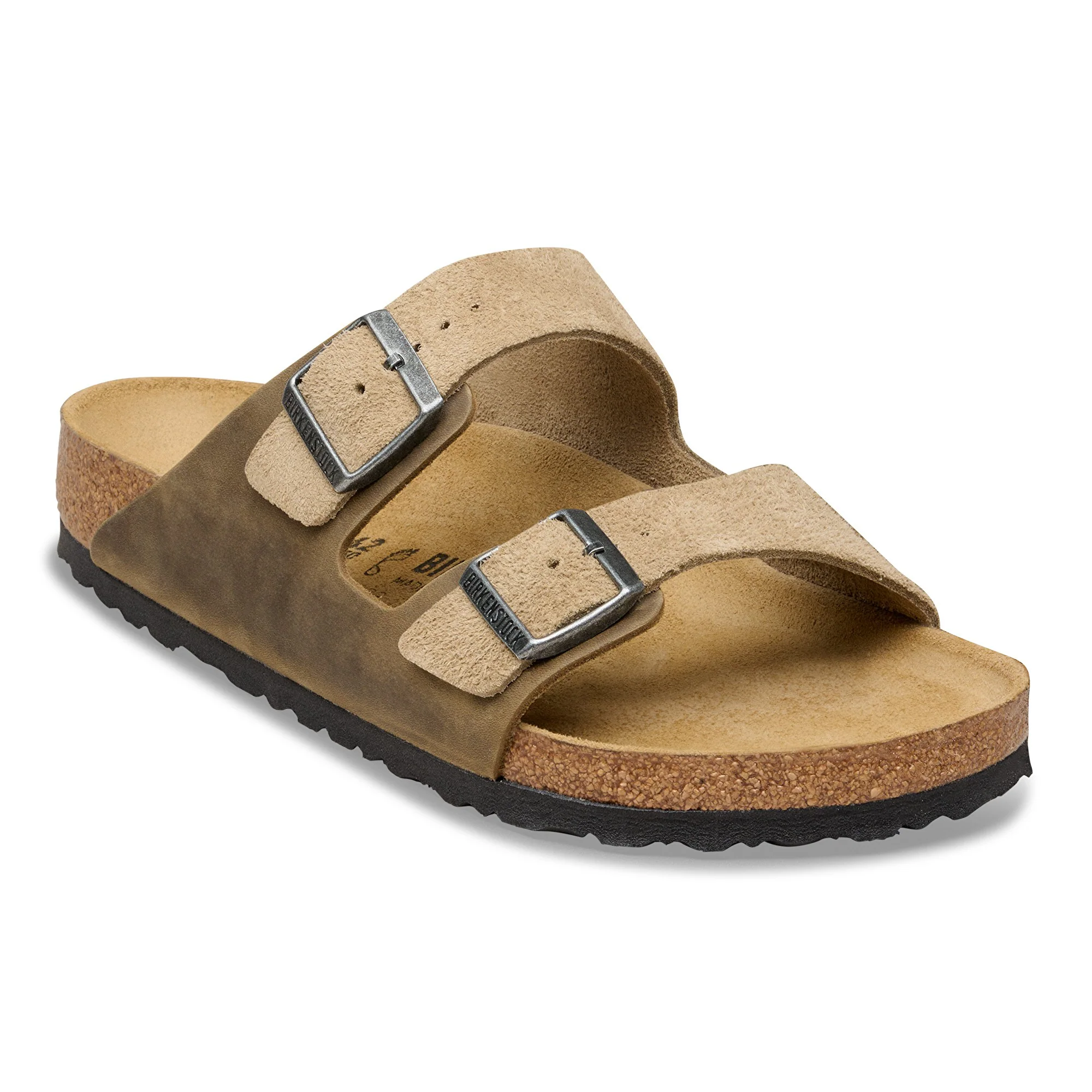 Arizona BS Mixed Leather Faded Khaki - leoleo123123