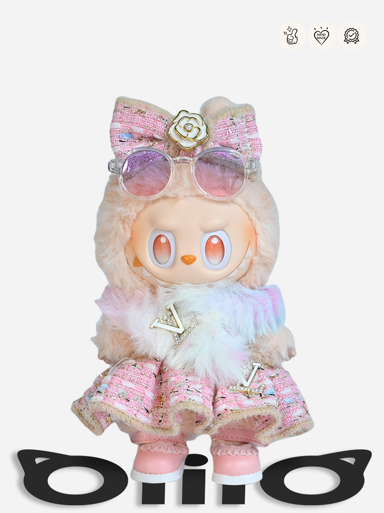 LABUBU Clothes LV Pink Ballet de Luxe