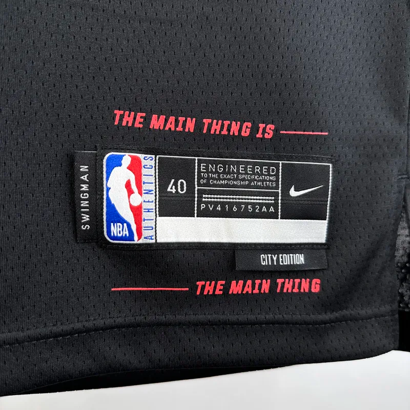 23-24 HEAT BUTLER #22 Black City Edition Top Quality Hot Pressing NBA Jersey (V领）