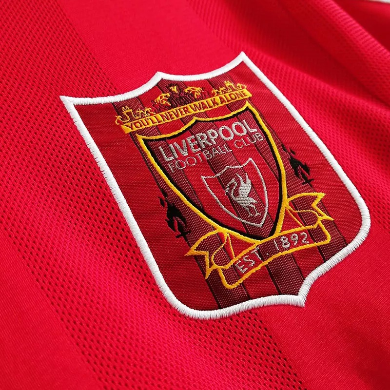 1995-1996 LIV Home Retro Soccer Jersey