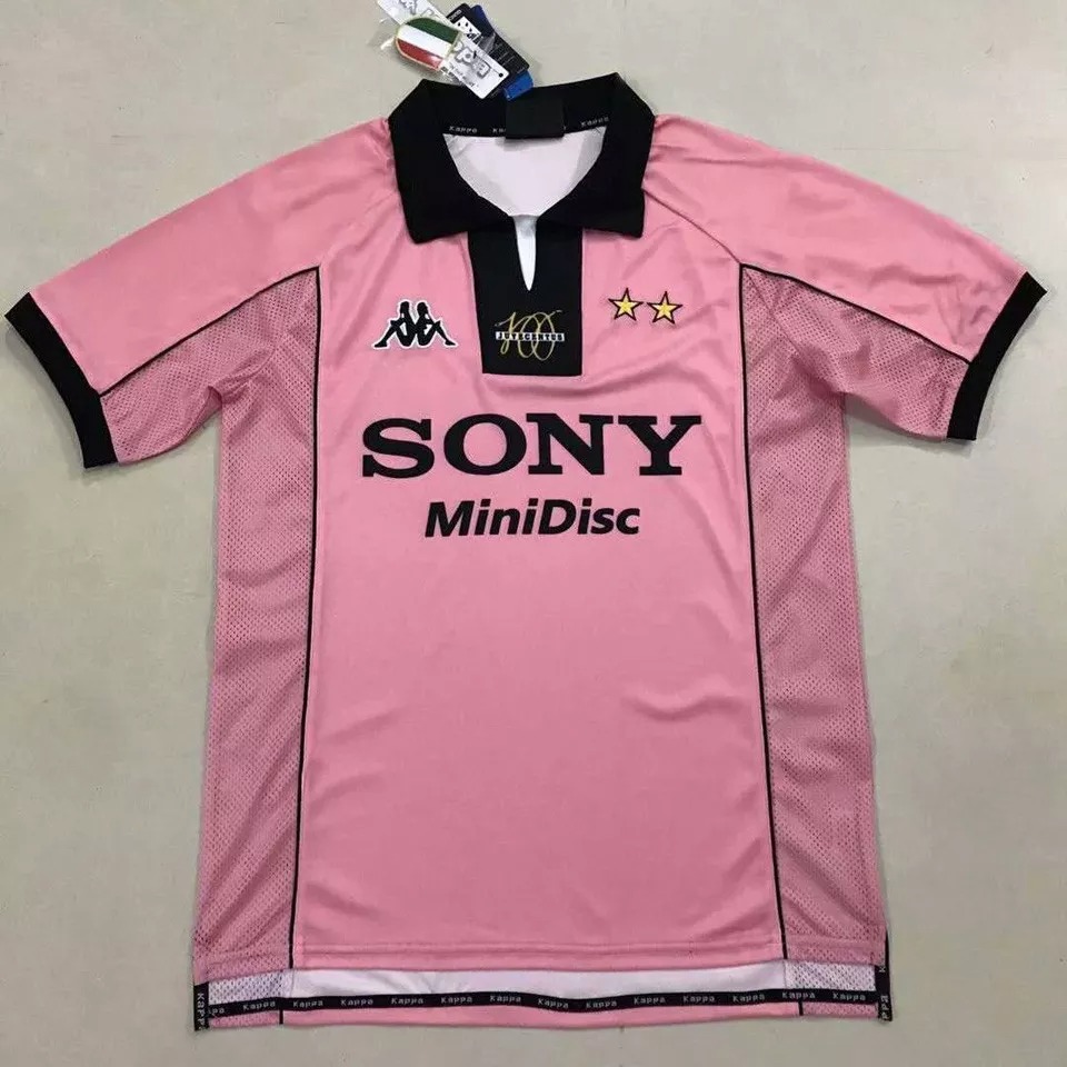 1997-1998 JUV Away Retro Soccer Jersey