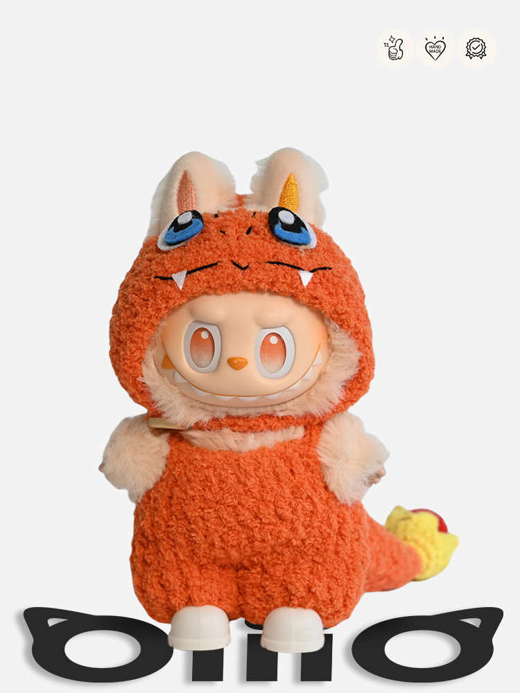 LABUBU Pokémon Charmander Oufit