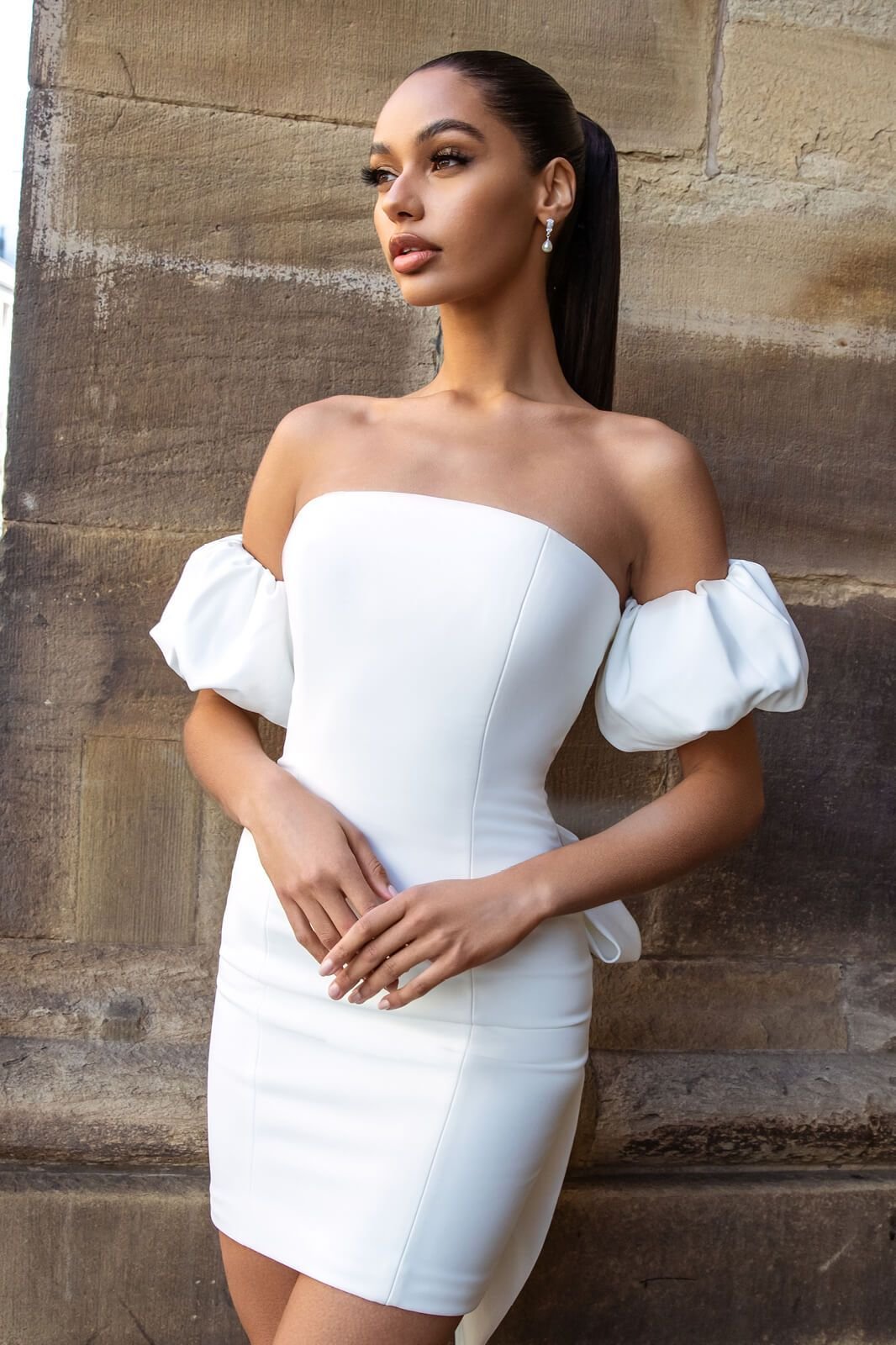 Emiliee White Dress