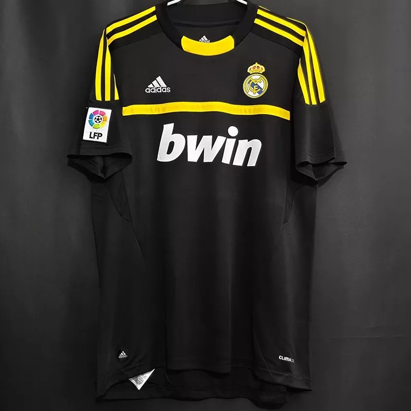 2011-2012 RMA Black GoalKeeper Retro Soccer Jersey